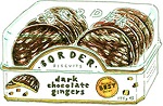 Border Dark Chocolate Ginger Biscuits